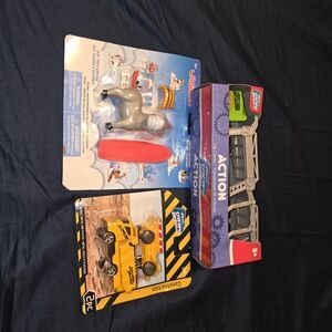 Misc Toy Set with Vehicles and Accessories